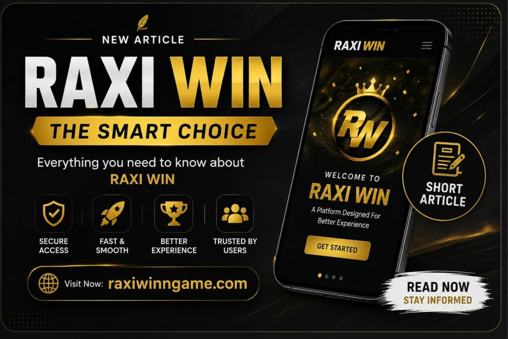 Raxi Win: The Next Big Thing in Online Gaming