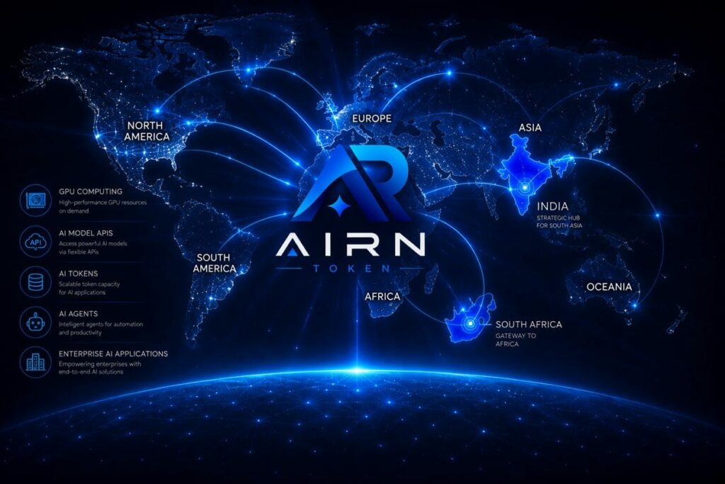 AIRN Accelerates Global AI Resource Infrastructure Expansion, with India and South Africa Emerging as Key Markets