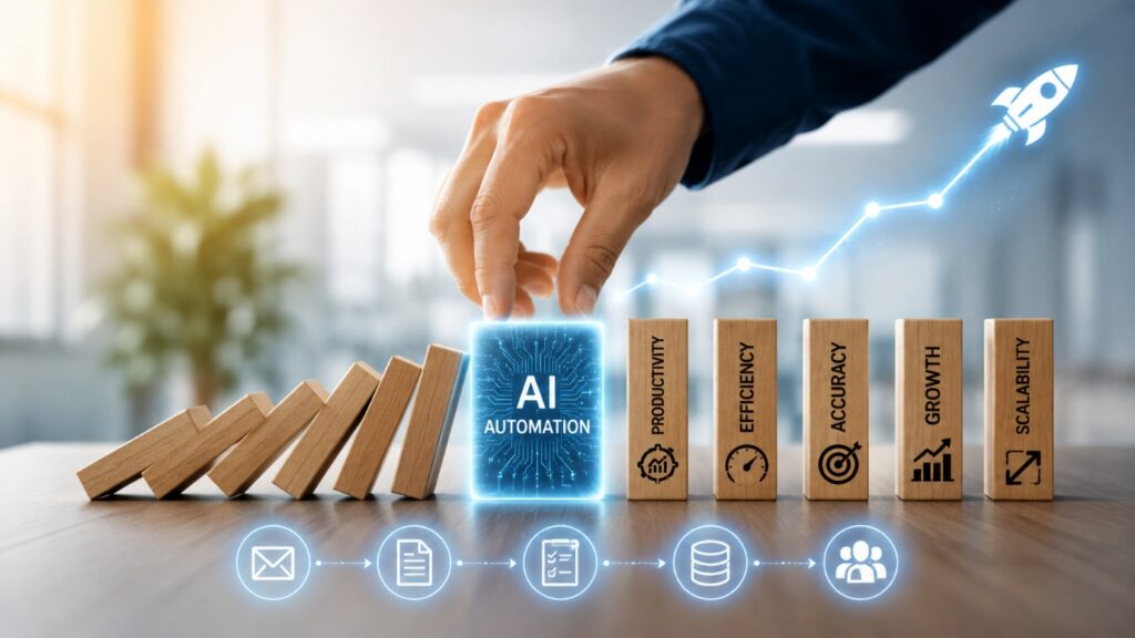 How AI Automation and Custom Software Help Businesses Scale Faster
