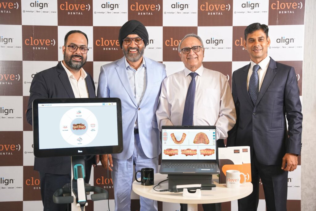 Clove Dental Expands Digital Scanning Capabilities Across India with over 100 iTero Lumina™ Intraoral Scanners from Align Technology