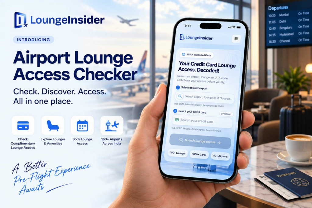 LoungeInsider Introduces an Airport Lounge Access Checker for Air Travellers