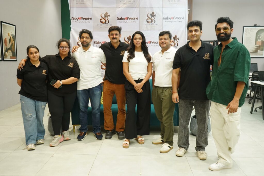 Amala Paul Spotted Shooting for BabyAmore Alongside Directors Manav Gohil and Naman Tyagi