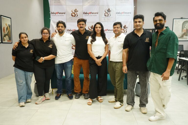 Amala Paul Spotted Shooting for BabyAmore Alongside Directors Manav Gohil and Naman Tyagi