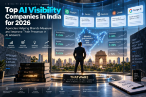 Top AI Visibility Companies in India for 2026: Agencies Helping Brands Measure and Improve Their Presence in AI Answers