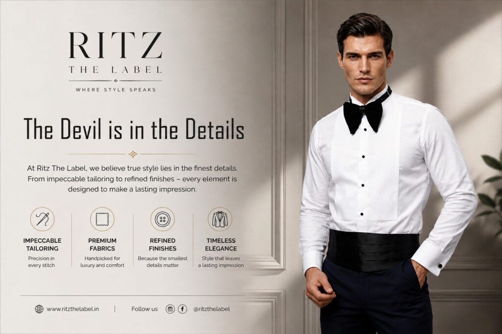 Tailored for Distinction: How Ritz The Label Is Redefining Luxury Menswear Through Heritage, Precision, and Purpose