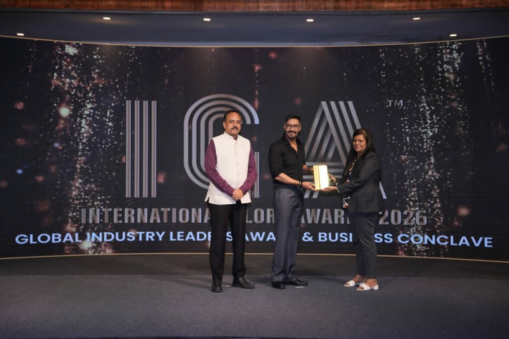 EcoHaven Furniture Honoured at IGA 2026, Felicitated by Ajay Devgn