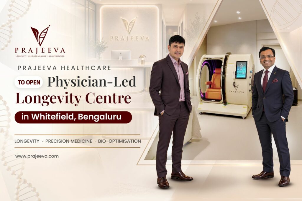 Prajeeva Healthcare to Open Physician-Led Longevity Centre in Whitefield, Bengaluru