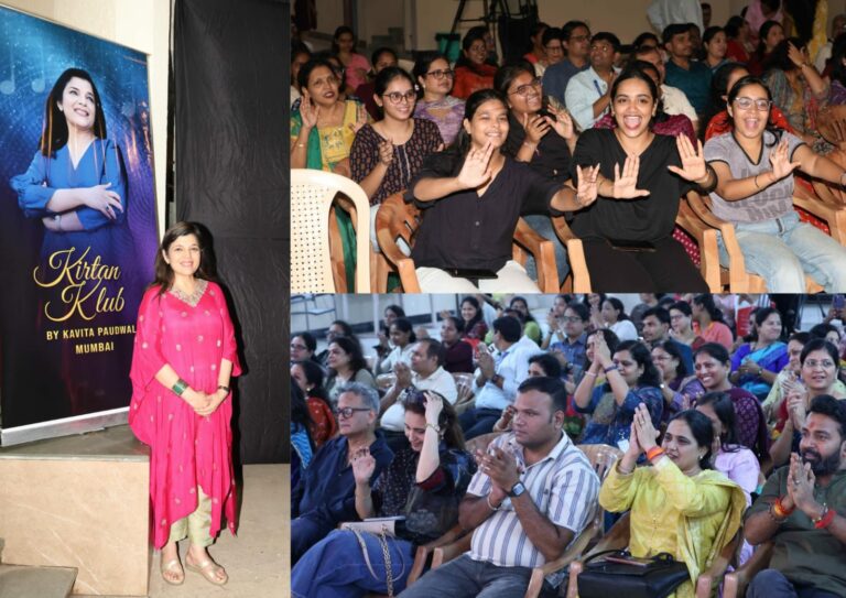 Kirtan Klub by Kavita Paudwal Brings Ganpati Festive Energy to SNDT College Fest, Gets Gen Z and Gen Alpha Grooving