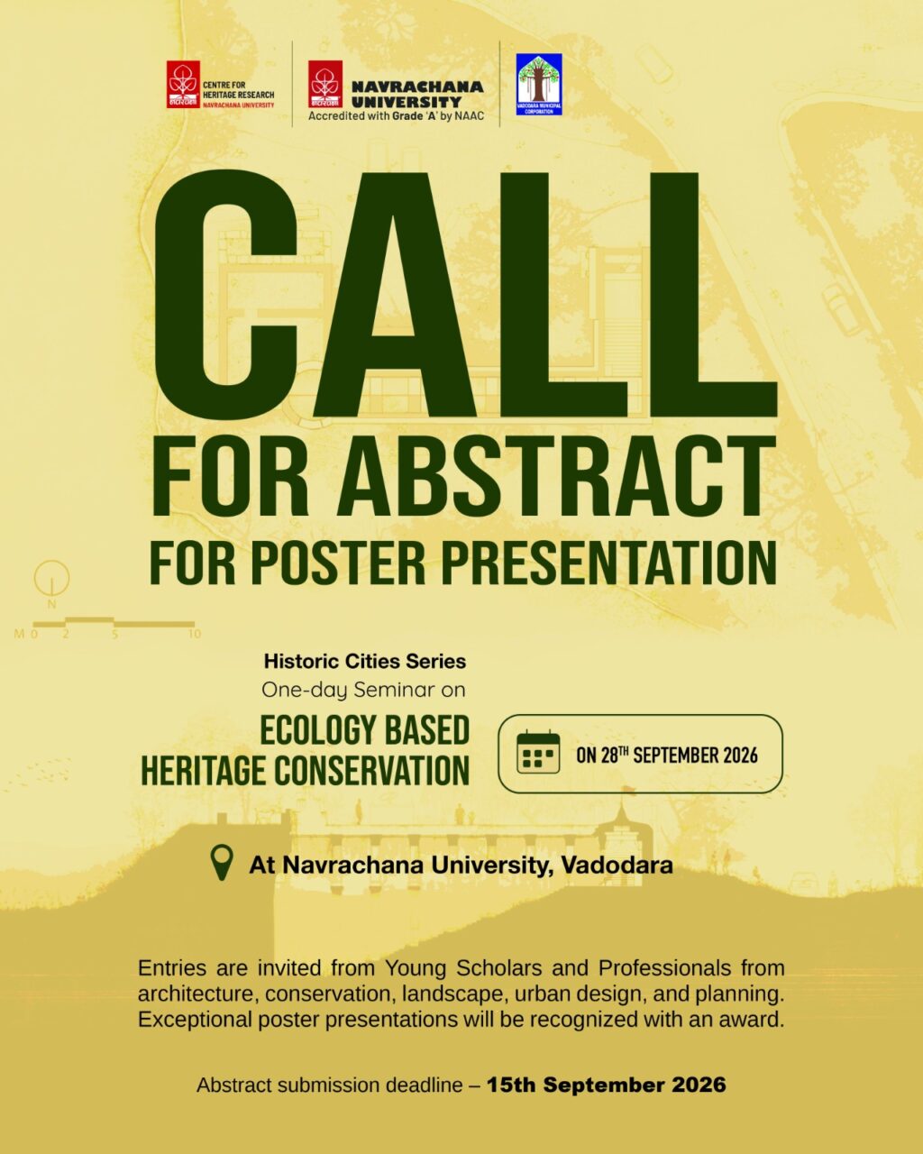 Navrachana University and VMC to Explore Ecology-Based Heritage Conservation on September 28