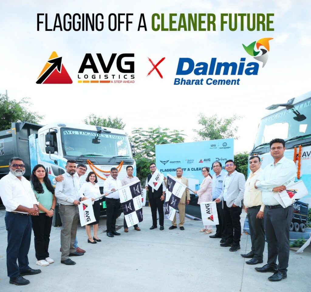 AVG Logistics deploys 30 EV Trucks for Dalmia Cement: Marking a New Milestone for EV Adoption