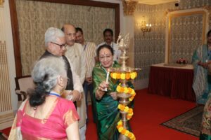 SPIC MACAY Hosts ‘Meeting of Minds’ at Lok Bhavan & a concert by Padma Bhushan Awardee Begum Parween Sultana