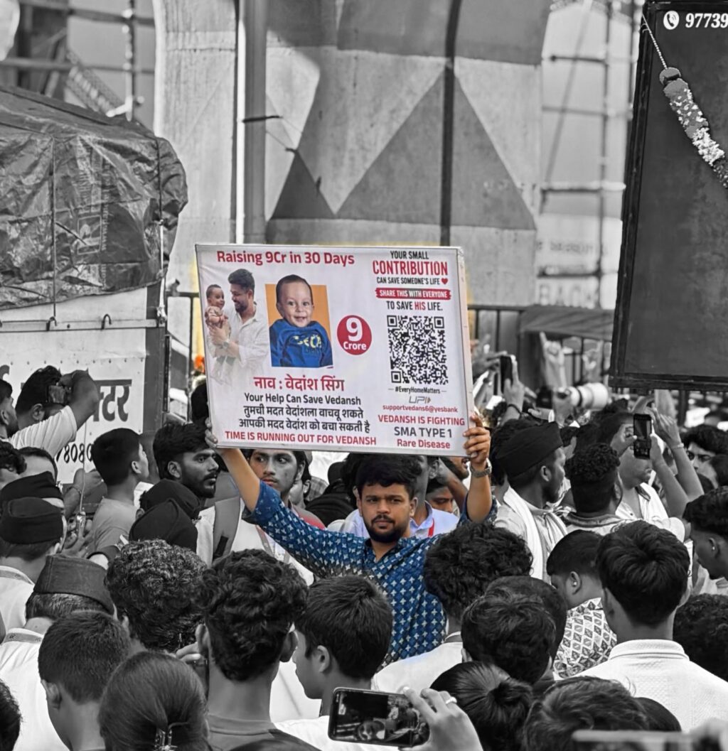 Every Home Matters: Mayuresh Takes Up a 30-Day Mission to Help Vedansh Raise ₹9 Crore