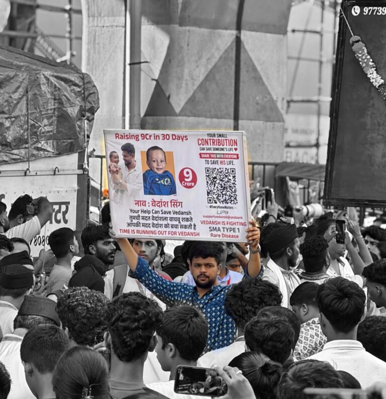 Every Home Matters: Mayuresh Takes Up a 30-Day Mission to Help Vedansh Raise ₹9 Crore