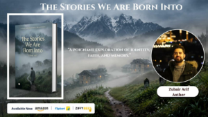 Zubair Arif Returns with The Stories We Are Born Into: A Powerful Literary Exploration of Memory, Identity, and the Soul of Kashmir