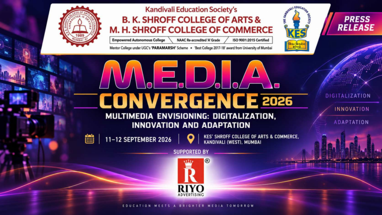 KES’ Shroff College and RIYO Advertising Strengthen Industry–Academia Connect Through M.E.D.I.A. Convergence 2026