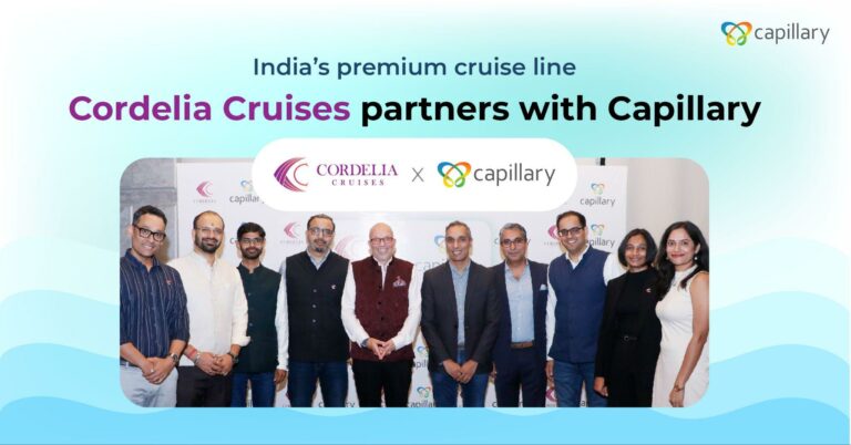 Cordelia Cruises Partners with Capillary Technologies as It Sharpens Focus on Guest Loyalty and Repeat Travel