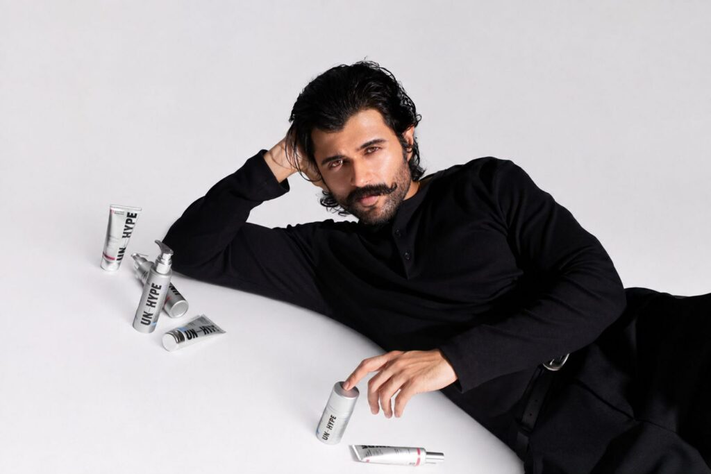 Vijay Deverakonda Co-Launches Unhype, a Skincare Brand Built on “No BS. Only What Works.”