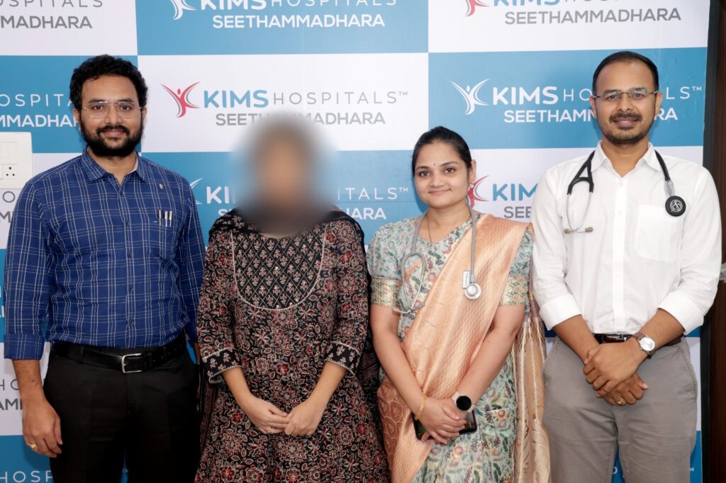 Nine-month pregnant woman suffers brain stroke, saved by KIMS doctors in Vizag