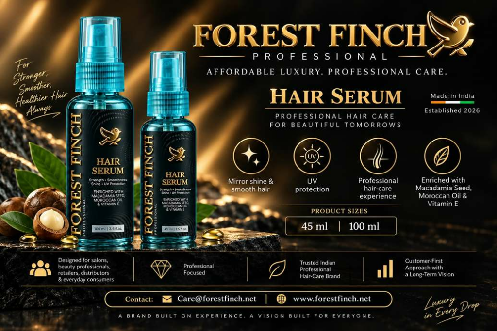 Forest Finch Professional: Building an Indian Hair-Care Brand Around Professional Quality and Accessible Luxury