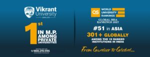 Vikrant University’s School of Management and Commerce Debuts in QS Global MBA Rankings 2027