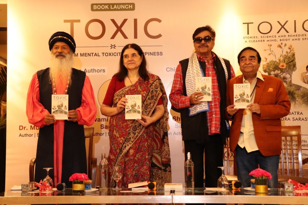 Shatrughan Sinha, Maneka Gandhi Launch Dr Mukesh Batra’s Toxic