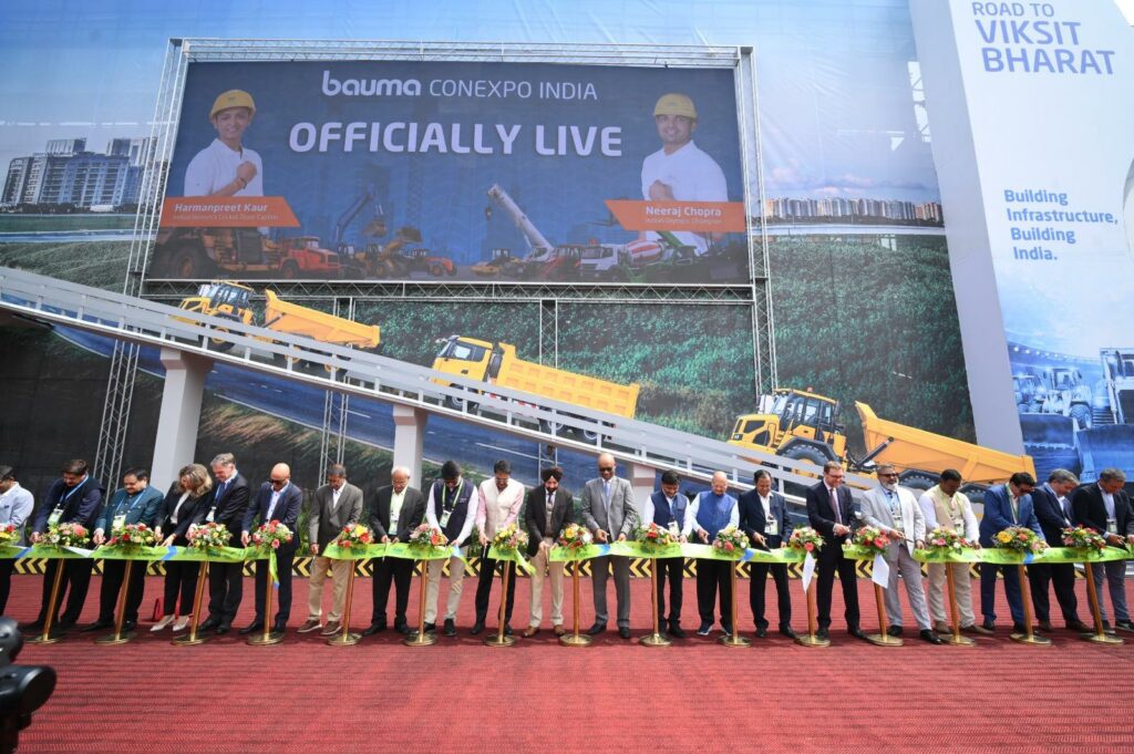 bauma CONEXPO INDIA 2026 opens in Greater Noida with government and global industry leaders