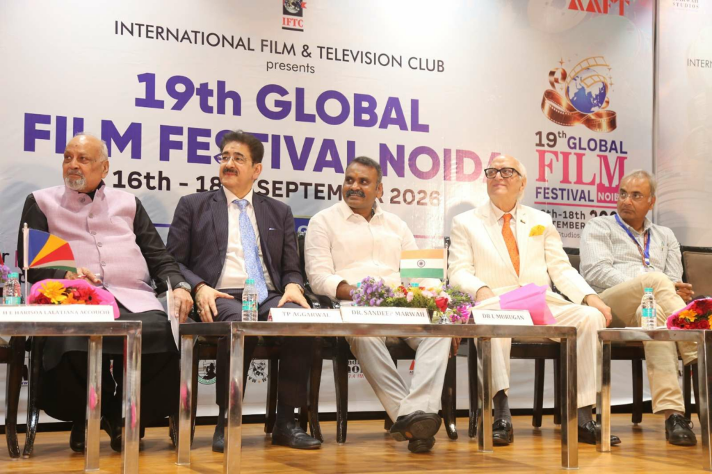 Union Minister Dr. L. Murugan Inaugurates 19th Global Film Festival Noida 2026; Cinema, Creativity, and Cultural Diplomacy Take Centre Stage