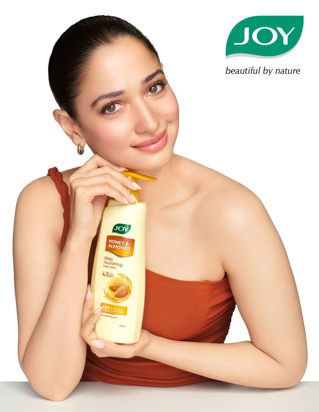 Joy Personal Care brings Versatile Star Tamannaah Bhatia on board as the face of its lotion and cream portfolio