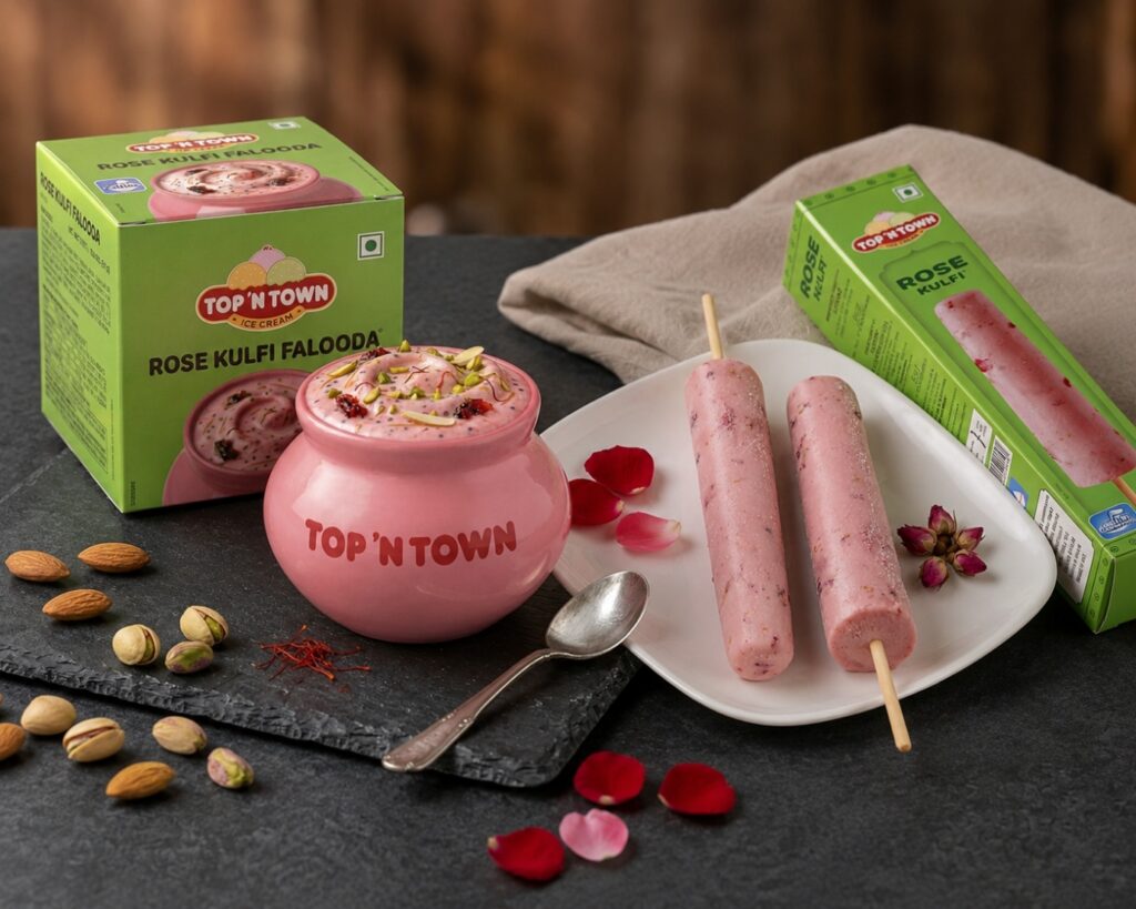 Top ‘N Town Brings India’s Timeless Rose Kulfi to a New Generation