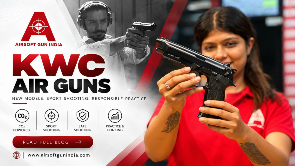 Airsoft Gun India Launches New KWC Air Gun Models, Expanding India’s CO2 Shooting-Sports Market