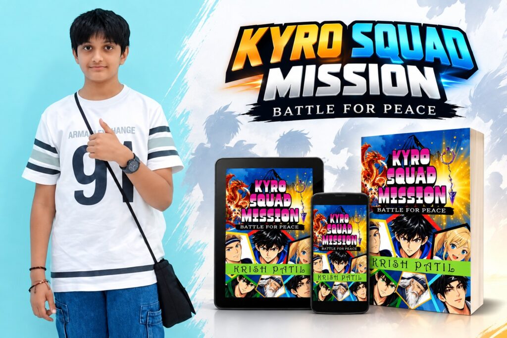 ‘KYRO SQUAD: The Battle for Peace’—Young Author Krish Patil’s Story of Adventure, Courage and Friendship
