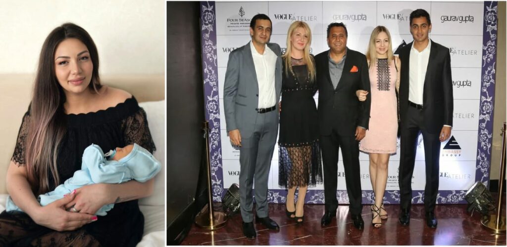 A New Generation of the Virwani Family: Natalia Virwani Welcomes Son Miroslav