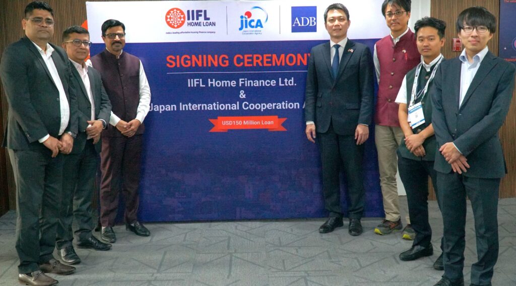 IIFL Home Finance Signs 150 Million Dollar Loan Agreement with JICA to Expand Affordable Housing Finance for Low-Income Women in India