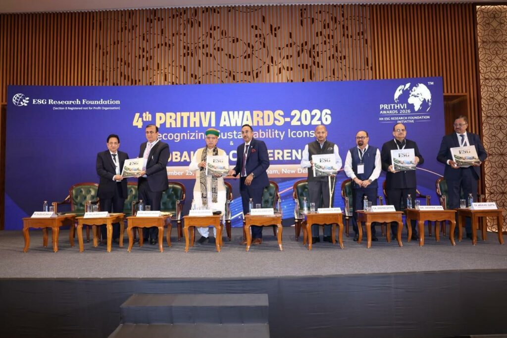 Global ESG Summit & 4th Prithvi Awards 2026 Concludes with a Powerful Call to Action: Moving “From Compliance to Conscience” for Net Zero India