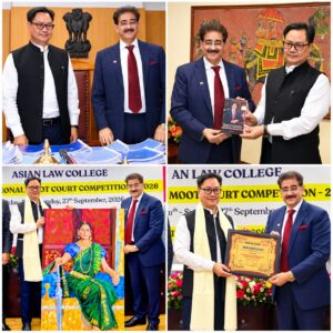 Kiren Rijiju Opens 6th International Moot Court Competition at Asian Law College, Urges Young Lawyers to Aim High