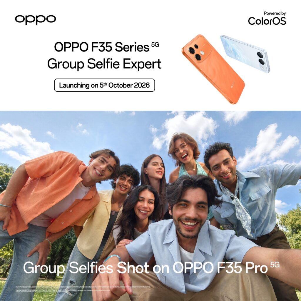 OPPO F35 Series to Launch in India on 5th October, Marking a New Chapter in the F Series’ Decade-Long Legacy