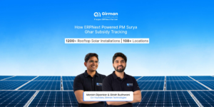 How ERPNext powered PM Surya Ghar Rooftop solar scheme: 1,200+ Installations, 108+ Locations