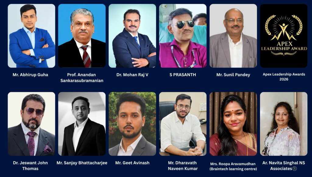 Apex Leadership Awards 2026 Honors Distinguished Professionals Across Diverse Fields