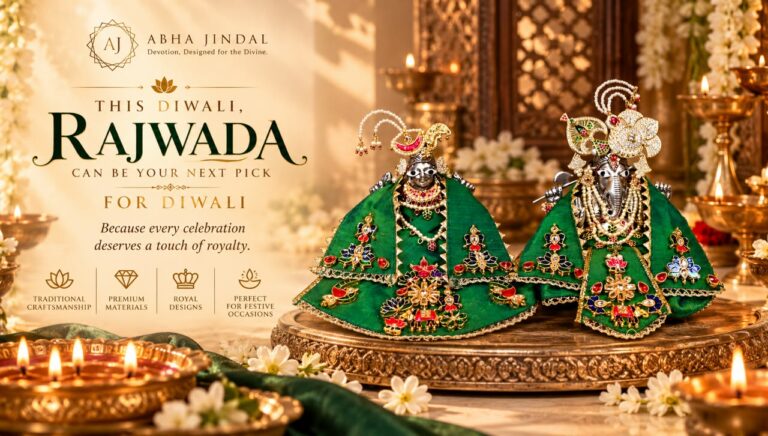 Label Abha Jindal Announces Global Launch of the Rajwada Poshak Collection for Thakurji