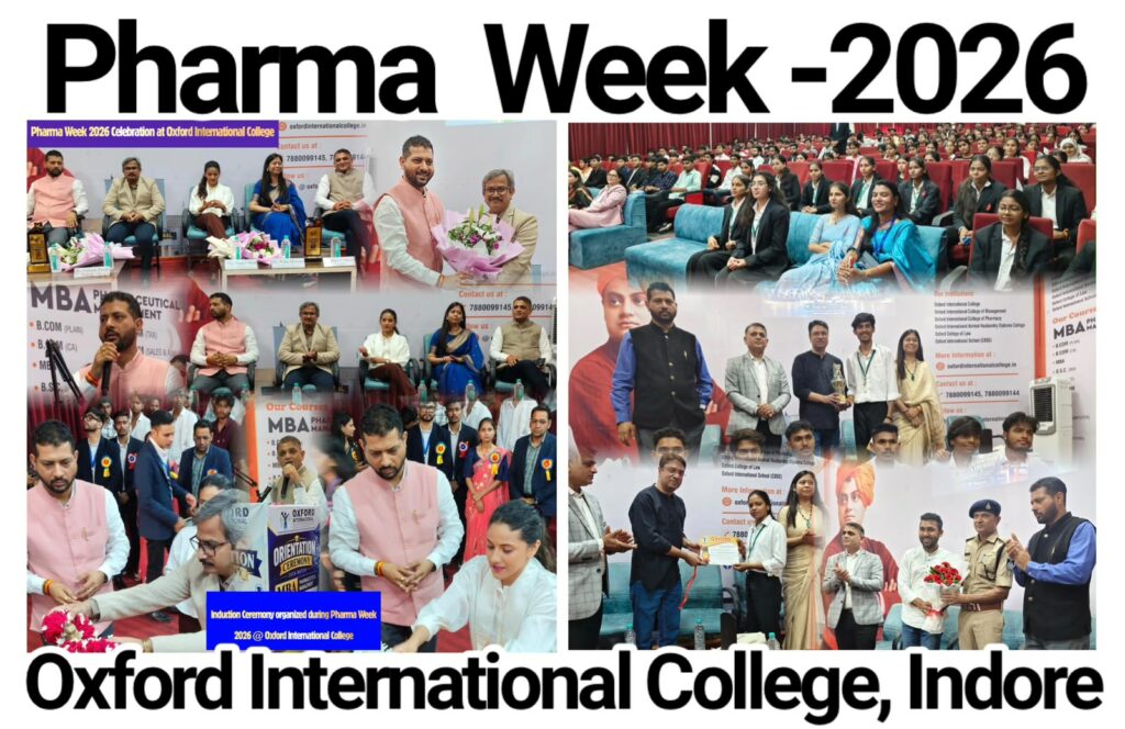 Oxford International College, Indore Celebrates Five-Day Pharmacy Week with a Strong Message on Antibiotic Resistance