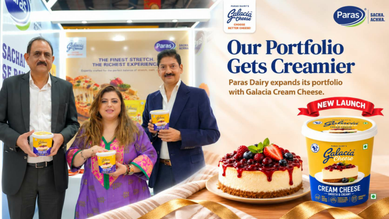 Paras Dairy Expands Galacia Cheese Portfolio with the Launch of Galacia Cream Cheese