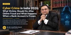 Cyber Crime in India 2026: What Victims Should Do After Online Fraud and What Happens When a Bank Account Is Frozen