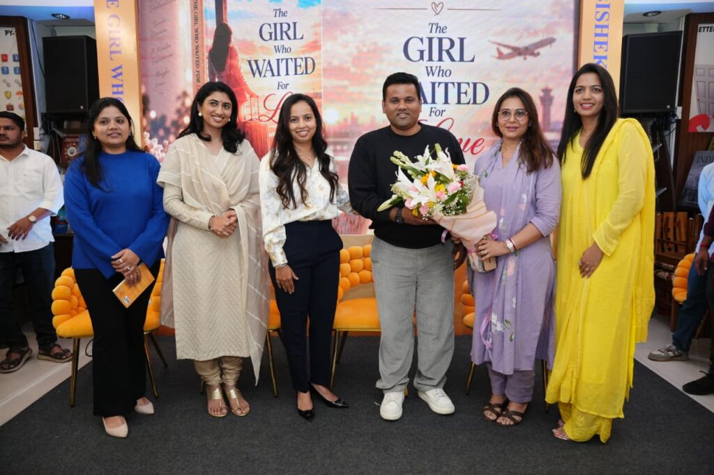 Abhishek Vichare’s ‘The Girl Who Waited for Love’ Book Launch Held with Great Enthusiasm