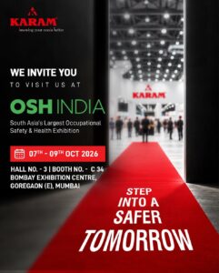 KARAM Safety to Showcase Advanced Workplace Safety Solutions at OSH India 2026