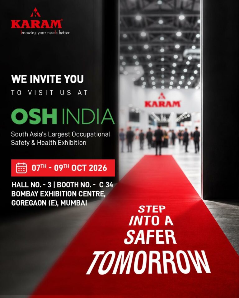 KARAM Safety to Showcase Advanced Workplace Safety Solutions at OSH India 2026
