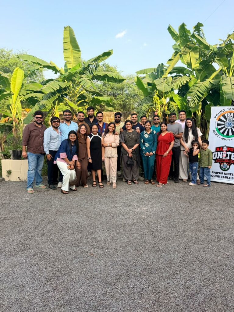 Raipur United Round Table 344 Plants 100 Trees in Area 3 Drive; Tablers and Twinklers Join Hands for a Greener Tomorrow