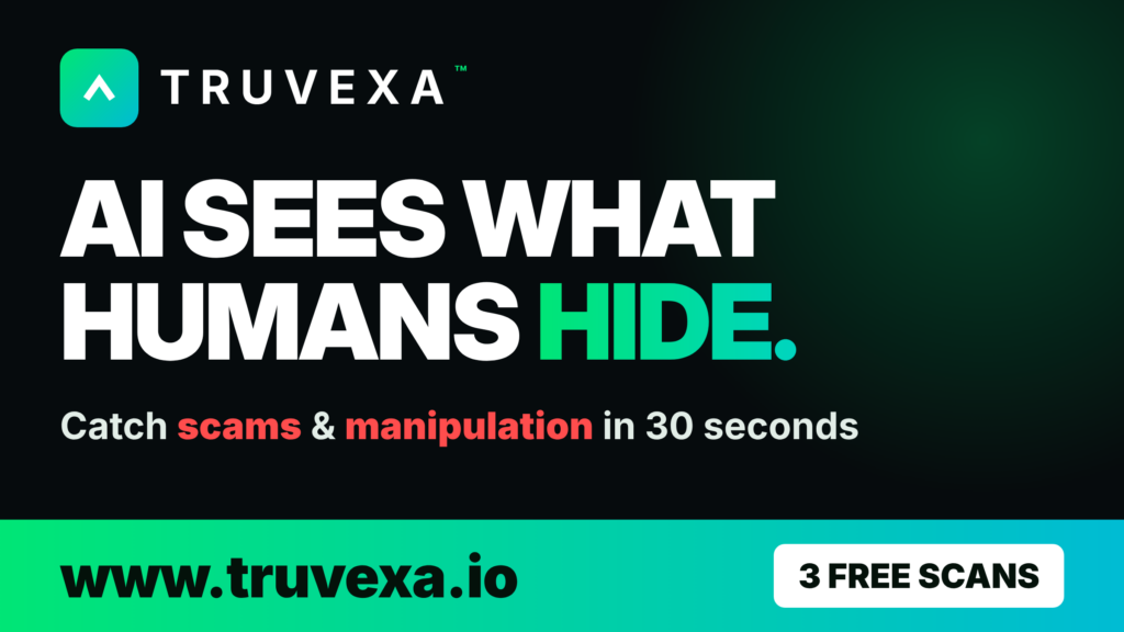 TRUVEXA™ Launches AI Behavioral Intelligence Platform to Help Indians Spot Scams, Manipulation and Digital Fraud Before They Pay the Price