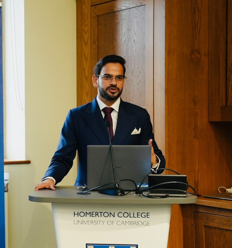 Pawan Reley Honoured at Cambridge for Legal Contribution and Public Service