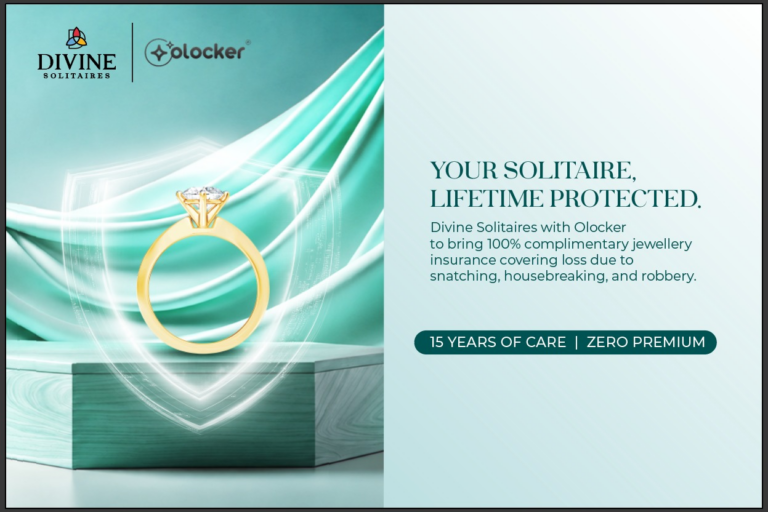 Divine Solitaires Partners with Olocker to Offer Free Jewellery Insurance to Customers