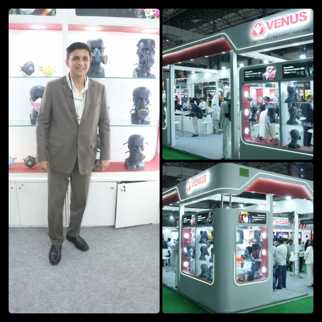 VENUS Safety Highlights Advanced PPE and Respiratory Protection Solutions at OSH India 2026